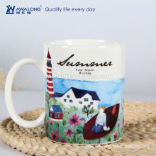 China manufacturer starbucks porcelain mug ,coffee travel mug